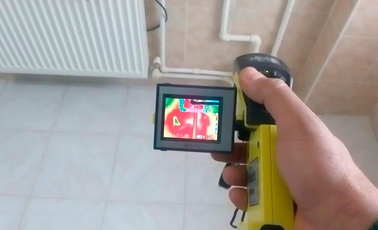 Termal Kameralı Su Kaçağı Tespit